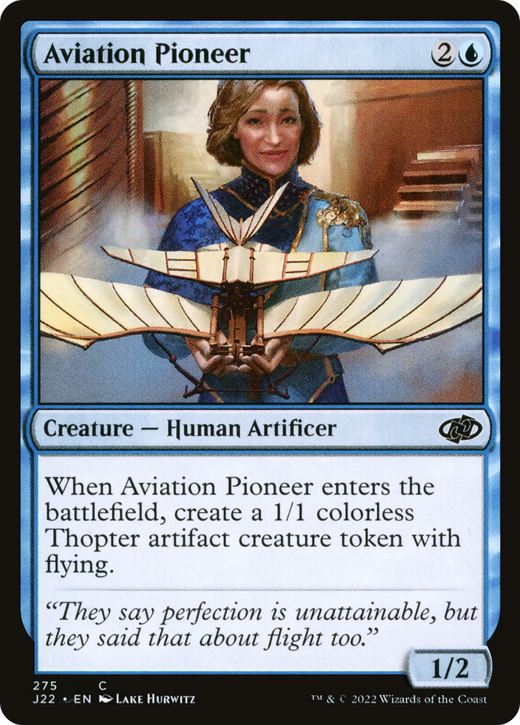 Pionnier de l’aviation [Jumpstart 2022] 