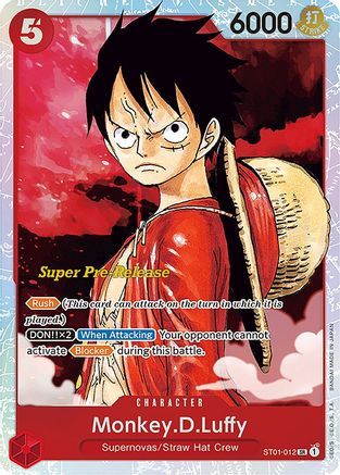 Monkey.D.Luffy (012) (ST01-012) - Super Rare