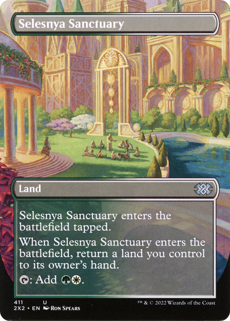 Sanctuaire de Selesnya (Art alternatif sans frontières) [Double Masters 2022] 