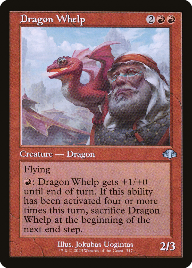 Dragon Whelp (Rétro) [Dominaria Remastered] 