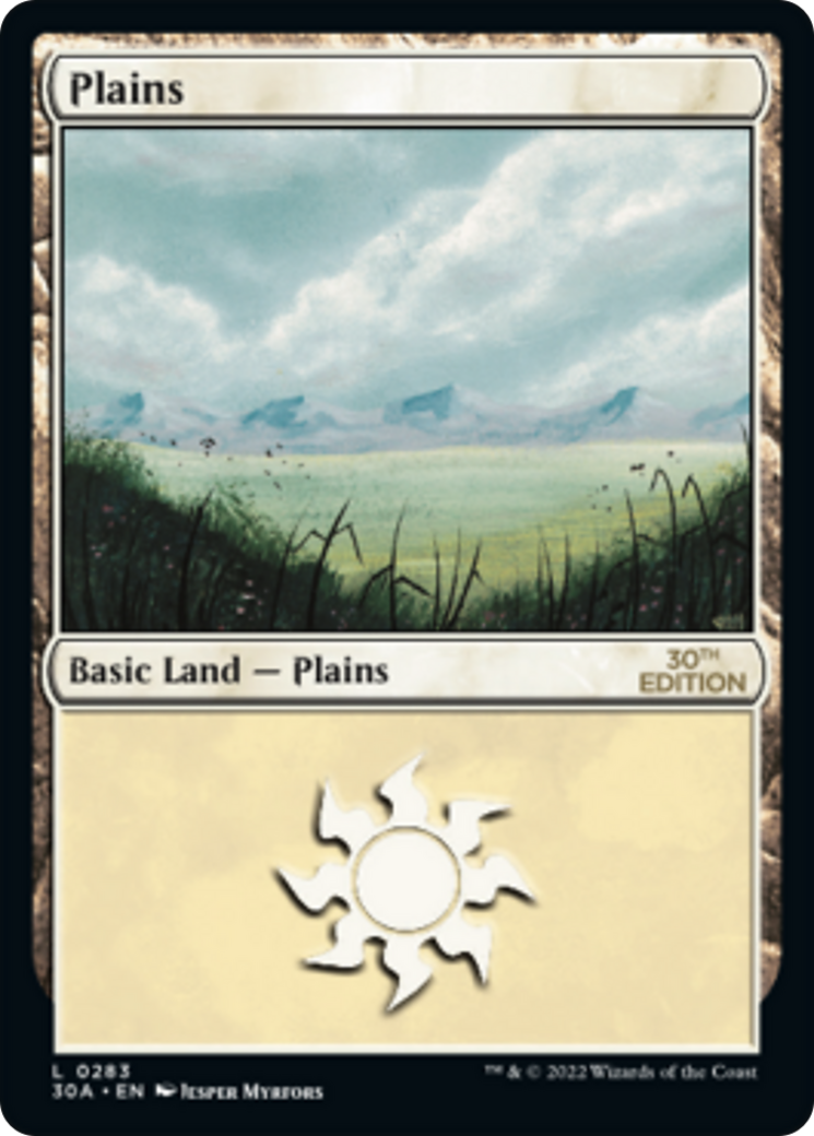 Plaines (283) [Édition 30e anniversaire] 