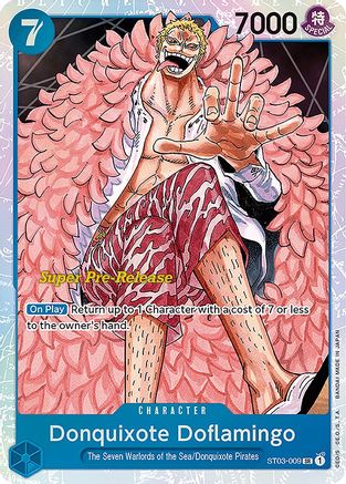 Donquixote Doflamingo (ST03-009) - Super Rare