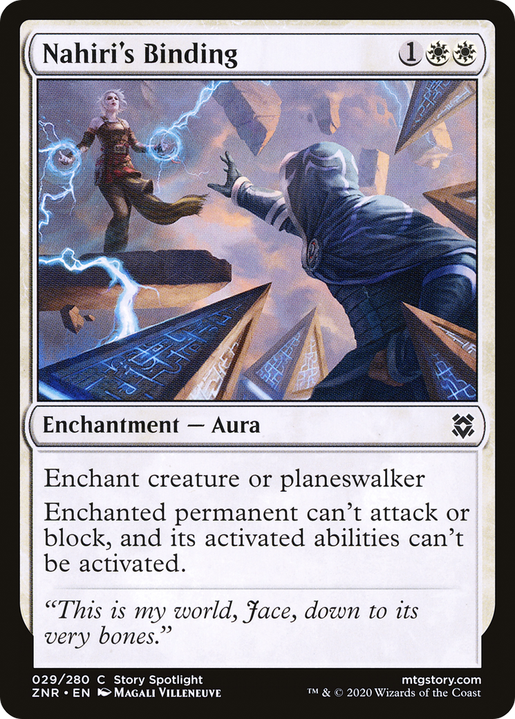 Lien de Nahiri [Zendikar Rising] 