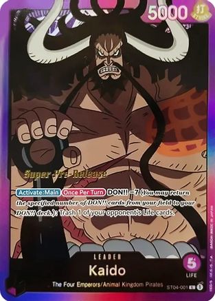 Kaido (001) (ST04-001) - Leader