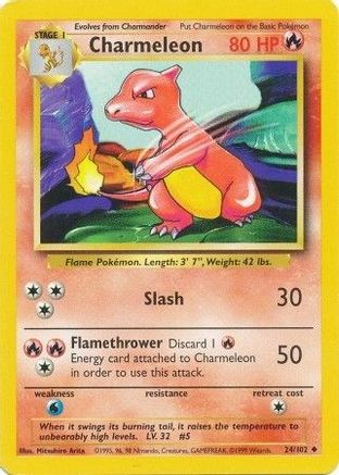 Charmeleon 024  - Uncommon