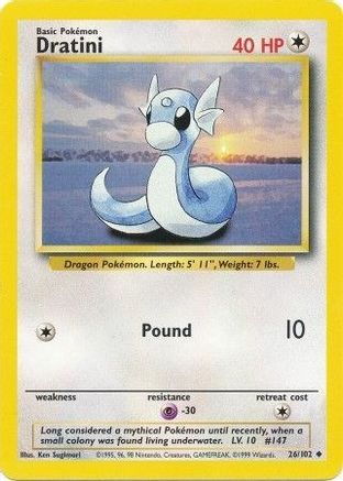 Dratini 026  - Uncommon