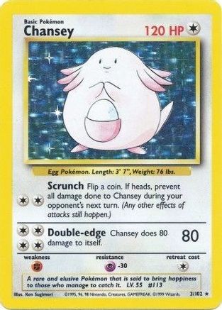 Chansey 003  - Holofoil - Holo Rare