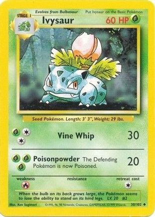 Ivysaur (30/102) [Ensemble de base illimité] 