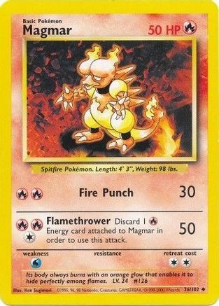 Magmar (36/102) [Ensemble de base illimité] 