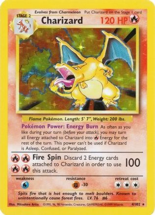Charizard 004  - Holofoil - Holo Rare