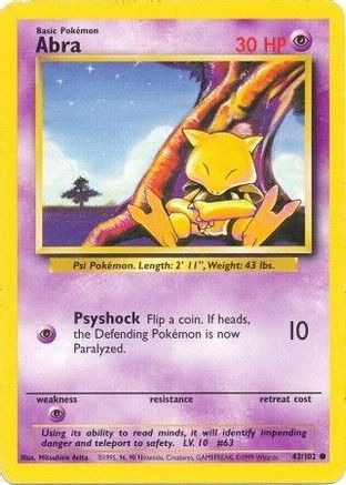 Abra (43/102) [Ensemble de base illimité] 