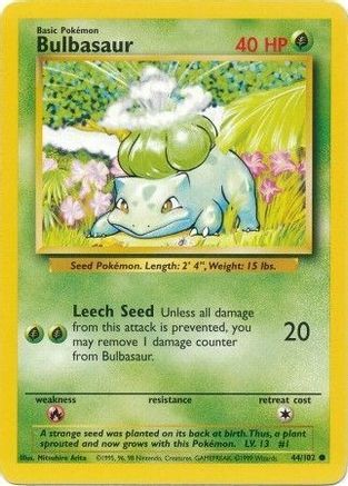 Bulbasaur 044  - Common