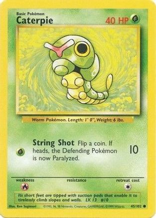 Caterpie (45/102) [Ensemble de base illimité] 