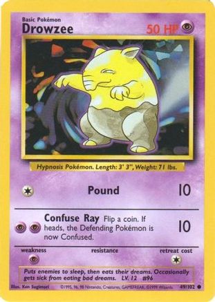 Drowzee 049  - Common