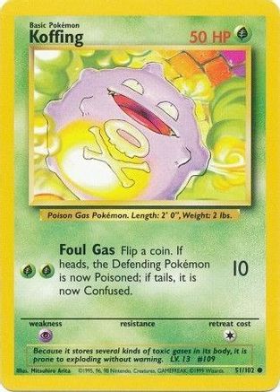 Koffing 051  - Common