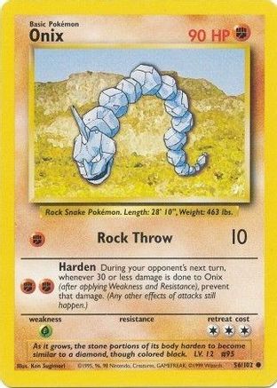 Onix (56/102) [Ensemble de base illimité] 