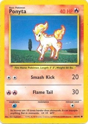 Ponyta 060  - Common