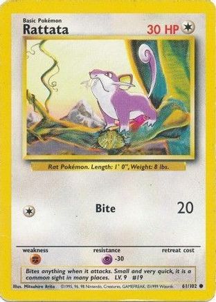 Rattata 061  - Common