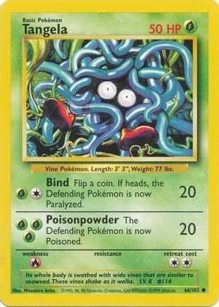 Tangela (66/102) [Ensemble de base illimité] 