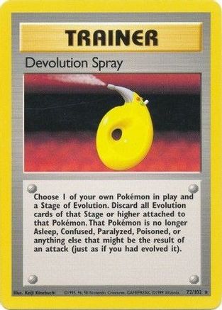 Devolution Spray 072  - Rare