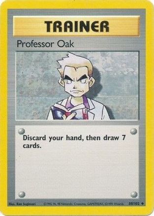 Professeur Oak (88/102) [Ensemble de base illimité] 