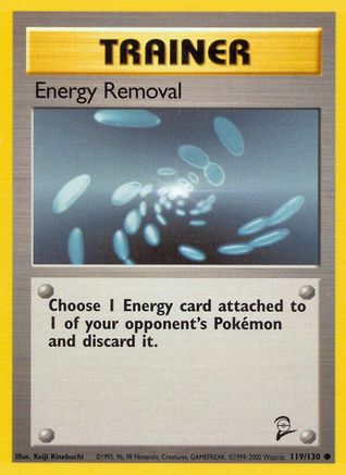Energy Removal 119  - Common