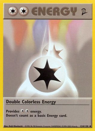Double Colorless Energy 124  - Uncommon