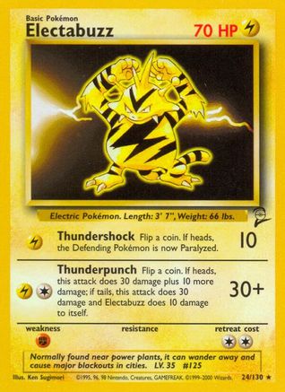 Electabuzz 024  - Rare