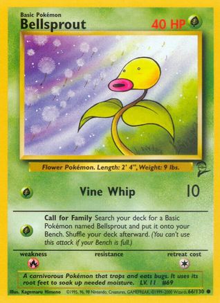 Bellsprout 066  - Common