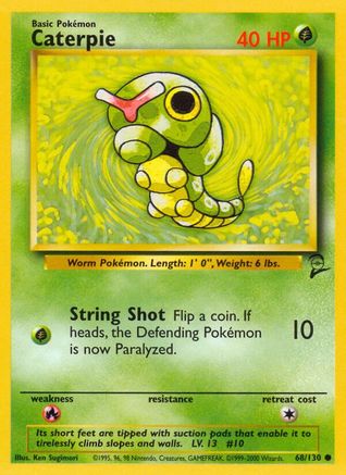 Caterpie (68/130) [Ensemble de base 2] 