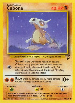 Cubone 070  - Common
