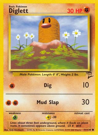 Diglett 071  - Common