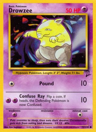 Drowzee 073  - Common