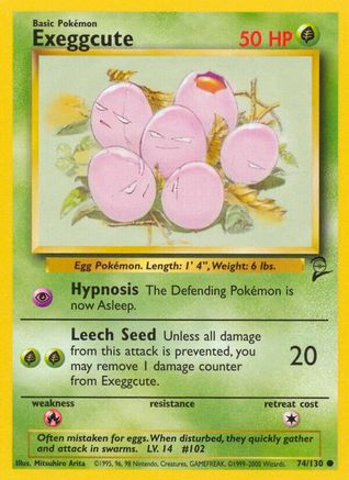 Exeggcute 074  - Common