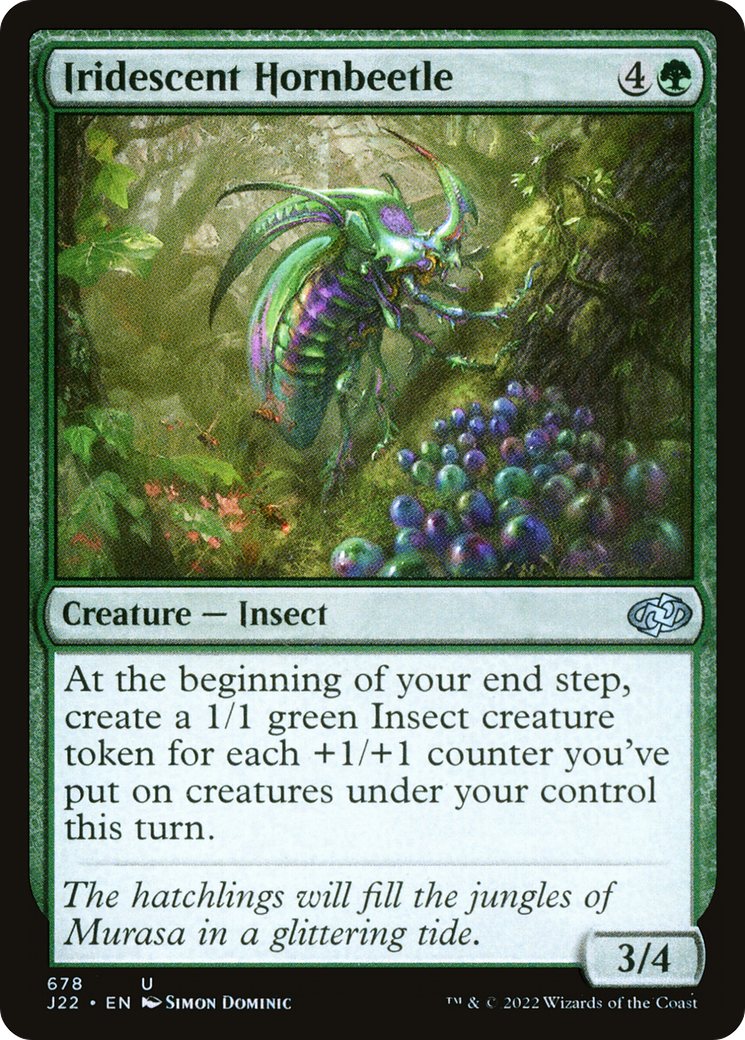 Hornbeetle irisé [Jumpstart 2022] 