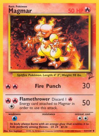 Magmar (51/130) [Ensemble de base 2] 