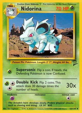 Nidorina (53/130) [Ensemble de base 2] 