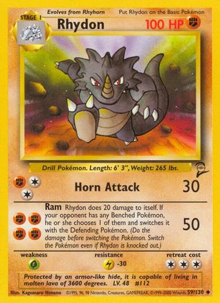 Rhydon 059  - Uncommon