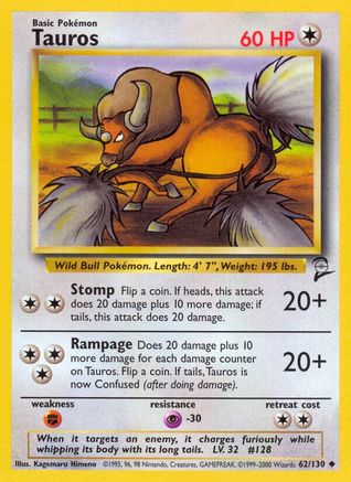 Tauros 062  - Uncommon