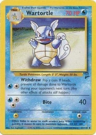 Wartortle 063  - Uncommon