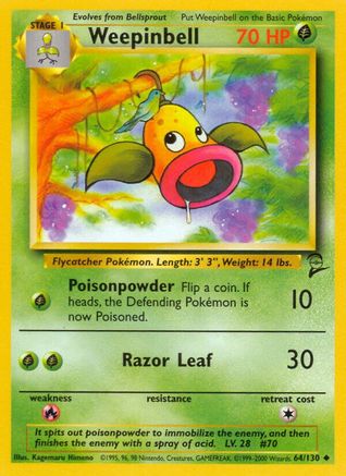 Weepinbell 064  - Uncommon