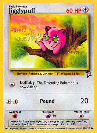 Jigglypuff 077  - Common