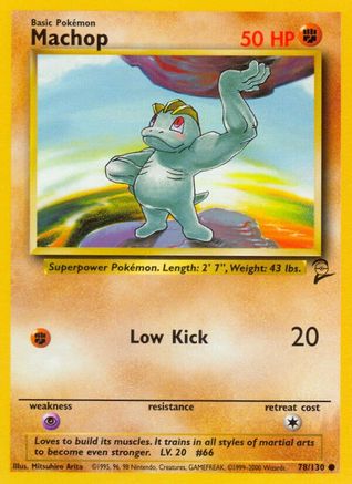 Machop (78/130) [Ensemble de base 2] 