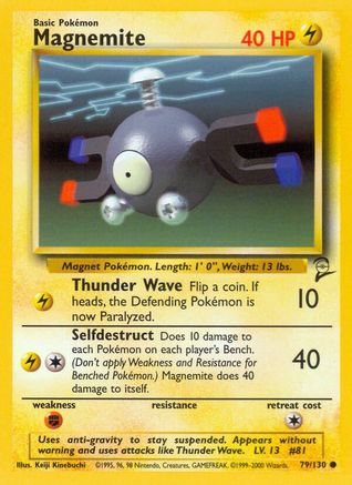 Magnemite 079  - Common
