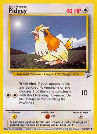 Pidgey 086  - Common