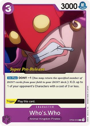 Who's.Who (ST04-010) - Common