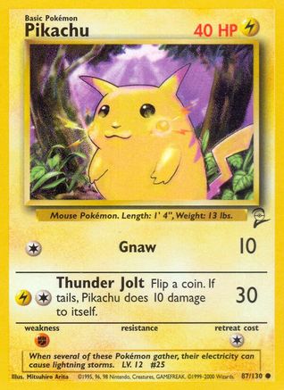 Pikachu 087  - Common