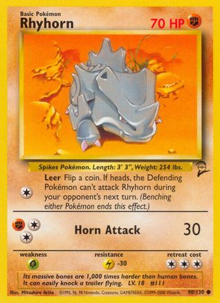 Rhyhorn 090  - Common
