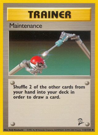 Maintenance 112  - Uncommon