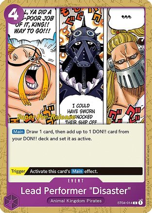 Lead Performer "Disaster" (ST04-014) - Common